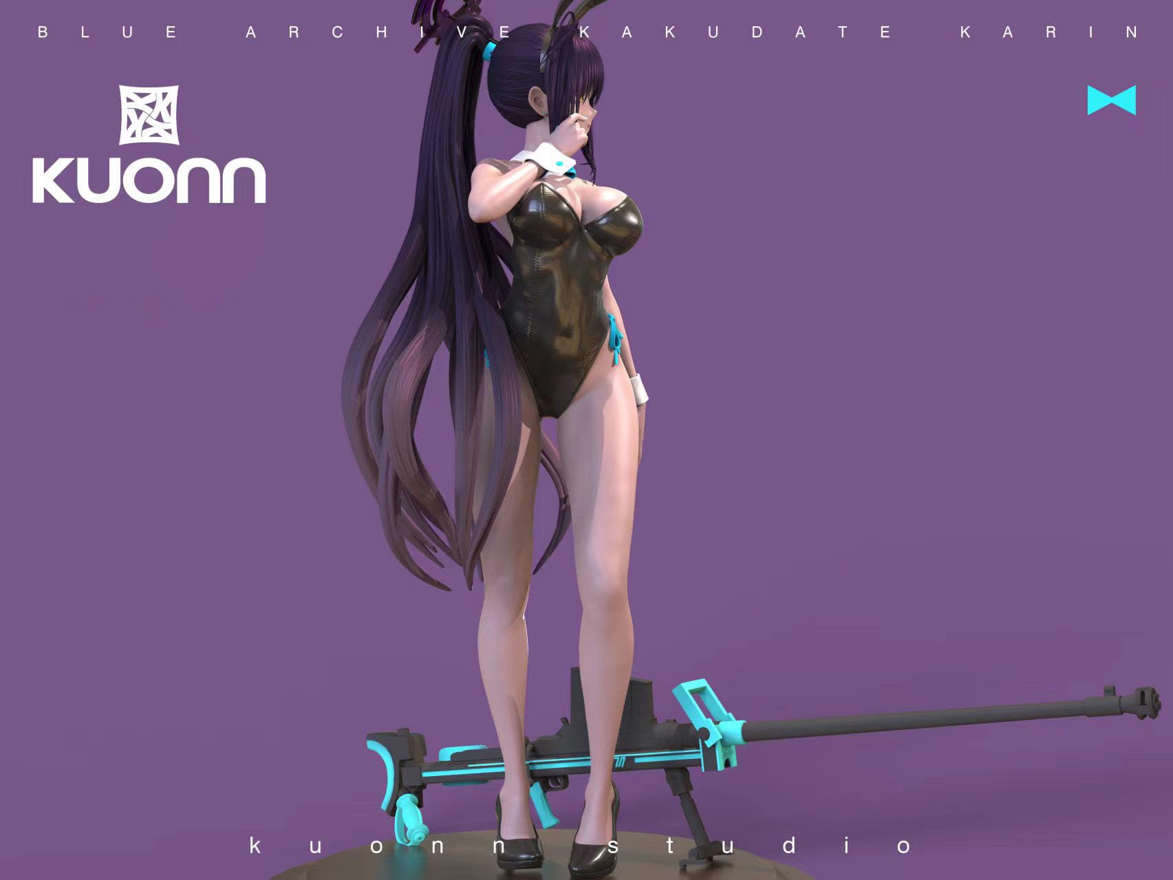 角楯カリン　バニーガールver 1/6 softcream ガレージキット Amazon | 角楯カリン フィギュア バニーVer. 1/6スケール 塗装